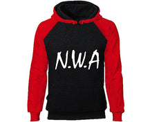Load image into Gallery viewer, NWA designer hoodies. Red Black Hoodie, hoodies for men, unisex hoodies