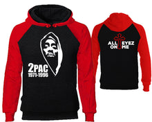 將圖片載入圖庫檢視器 Rap Hip-Hop R&B designer hoodies. Red Black Hoodie, hoodies for men, unisex hoodies