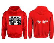 Load image into Gallery viewer, NWA designer hoodies. Red Hoodie, hoodies for men, unisex hoodies