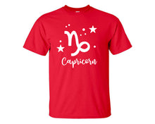 將圖片載入圖庫檢視器 Capricorn custom t shirts, graphic tees. Red t shirts for men. Red t shirt for mens, tee shirts.