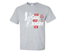 Load image into Gallery viewer, Only God Can Judge Me custom t shirts, graphic tees. Sports Grey t shirts for men. Sports Grey t shirt for mens, tee shirts.