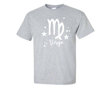 Load image into Gallery viewer, Virgo custom t shirts, graphic tees. Sports Grey t shirts for men. Sports Grey t shirt for mens, tee shirts.