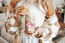 Load image into Gallery viewer, My Melody Tumbler Glass Cup With Lid And Straw
