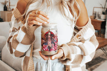 Load image into Gallery viewer, Nezuko Demon Slayer Tumbler Glass Cup With Lid And Straw
