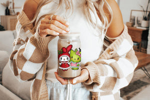 Sanrio 16oz Tumbler Cup With Bamboo Lid And Straw, 