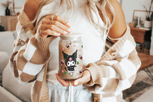 이미지를 갤러리 뷰어에 로드 , Sanrio Tumbler Glass Cup With Lid And Straw
