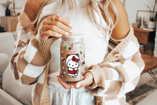 이미지를 갤러리 뷰어에 로드 , Sanrio Tumbler Glass Cup With Lid And Straw
