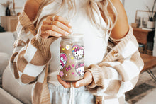 이미지를 갤러리 뷰어에 로드 , Sanrio Tumbler Glass Cup With Lid And Straw
