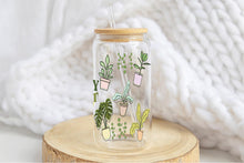 이미지를 갤러리 뷰어에 로드 , Crazy Plant Lady 16oz Tumbler Cup With Bamboo Lid And Straw, 
