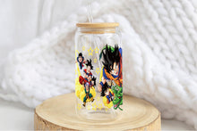 Charger l&#39;image dans la galerie, Dragon Ball Tumbler Glass Cup With Lid And Straw
