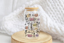 Charger l&#39;image dans la galerie, Ghosts Affirmation 16oz Tumbler Cup With Bamboo Lid And Straw, 
