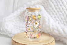 Load image into Gallery viewer, Healing Takes Time 16oz Tumbler Cup With Bamboo Lid And Straw, 
