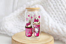 Charger l&#39;image dans la galerie, Hello Kitty 16oz Tumbler Cup With Bamboo Lid And Straw, 
