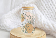 Load image into Gallery viewer, Leaflower 16oz Tumbler Cup With Bamboo Lid And Straw, 
