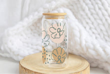 Load image into Gallery viewer, Leaflower 16oz Tumbler Cup With Bamboo Lid And Straw, 
