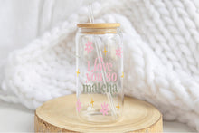 將圖片載入圖庫檢視器 I Love Matcha 16oz Tumbler Cup With Bamboo Lid And Straw, 
