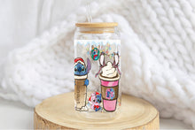 Load image into Gallery viewer, Stitch 16oz Tumbler Cup With Bamboo Lid And Straw, 
