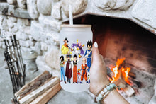 이미지를 갤러리 뷰어에 로드 , Dragon Ball Tumbler Glass Cup With Lid And Straw
