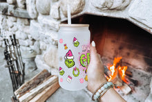 이미지를 갤러리 뷰어에 로드 , Grinch Era 16oz Tumbler Cup With Bamboo Lid And Straw, 
