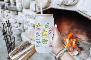 Mental Breakdown 16oz Tumbler Cup With Bamboo Lid And Straw, 