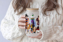 이미지를 갤러리 뷰어에 로드 , Dragon Ball Tumbler Glass Cup With Lid And Straw
