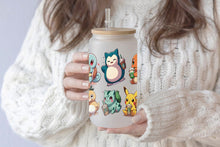 Görseli Galeri görüntüleyiciye yükleyin, Pokemon 16oz Tumbler Cup With Bamboo Lid And Straw, 
