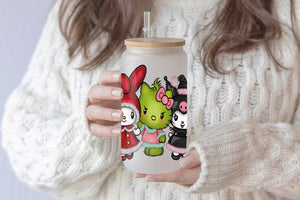 Sanrio 16oz Tumbler Cup With Bamboo Lid And Straw, 