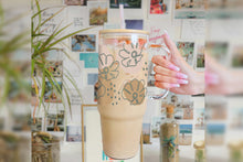 Load image into Gallery viewer, Leaflower 16oz Tumbler Cup With Bamboo Lid And Straw, 
