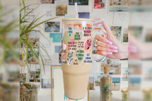 Charger l&#39;image dans la galerie, Love Affirmations 16oz Tumbler Cup With Bamboo Lid And Straw, 
