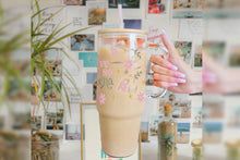 將圖片載入圖庫檢視器 I Love Matcha 16oz Tumbler Cup With Bamboo Lid And Straw, 
