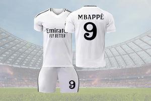 Madrid Star -  Soccer Fan Kit with Jersey and Shorts for Kids