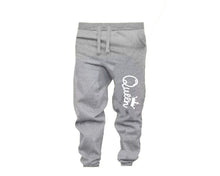 Load image into Gallery viewer, Black Grey color Queen design Jogger Pants for Woman
