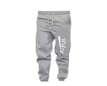Load image into Gallery viewer, Black Grey color Wifey design Jogger Pants for Woman
