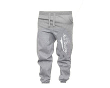 Load image into Gallery viewer, Black Grey color His Queen design Jogger Pants for Woman
