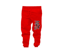 Load image into Gallery viewer, Black Red color Mrs design Jogger Pants for Woman
