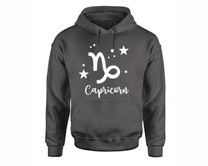 Capricorn Zodiac Sign hoodies. Charcoal Hoodie, hoodies for men, unisex hoodies