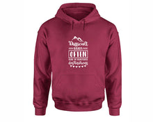 Load image into Gallery viewer, Difficult Roads Often Lead To Beautiful Destinations inspirational quote hoodie. Maroon Hoodie, hoodies for men, unisex hoodies
