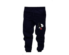 將圖片載入圖庫檢視器 Navy Blue color Mickey design Jogger Pants for Man.
