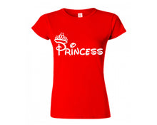 Load image into Gallery viewer, Red color Princess design T Shirt for Woman
