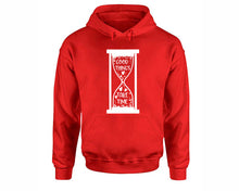 將圖片載入圖庫檢視器 Good Things Take Time inspirational quote hoodie. Red Hoodie, hoodies for men, unisex hoodies
