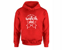 將圖片載入圖庫檢視器 I Can and I Will Watch Me inspirational quote hoodie. Red Hoodie, hoodies for men, unisex hoodies
