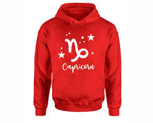 Görseli Galeri görüntüleyiciye yükleyin, Capricorn Zodiac Sign hoodies. Red Hoodie, hoodies for men, unisex hoodies
