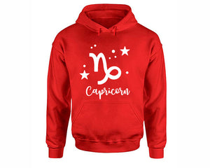 Capricorn Zodiac Sign hoodies. Red Hoodie, hoodies for men, unisex hoodies