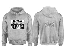 Load image into Gallery viewer, NWA designer hoodies. Sports Grey Hoodie, hoodies for men, unisex hoodies
