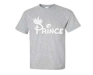 Sports Grey color Prince design T Shirt for Man.