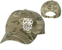 將圖片載入圖庫檢視器 Only God Can Judge Me designer baseball hats, vinyl design baseball caps, heat transfer cap

