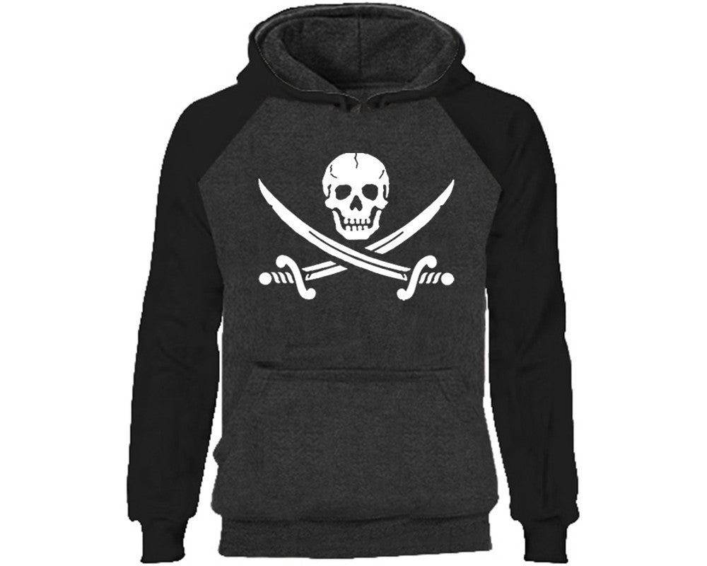 Jolly Roger designer hoodies. Black Charcoal Hoodie, hoodies for men, unisex hoodies