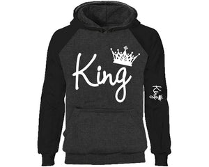 King designer hoodies. Black Charcoal Hoodie, hoodies for men, unisex hoodies