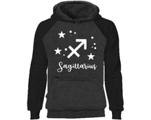 이미지를 갤러리 뷰어에 로드 , Sagittarius Zodiac Sign hoodie. Black Charcoal Hoodie, hoodies for men, unisex hoodies
