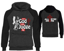 Charger l&#39;image dans la galerie, Only God Can Judge Me designer hoodies. Black Charcoal Hoodie, hoodies for men, unisex hoodies
